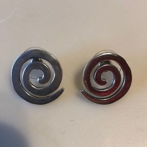 Sterling silver earring.